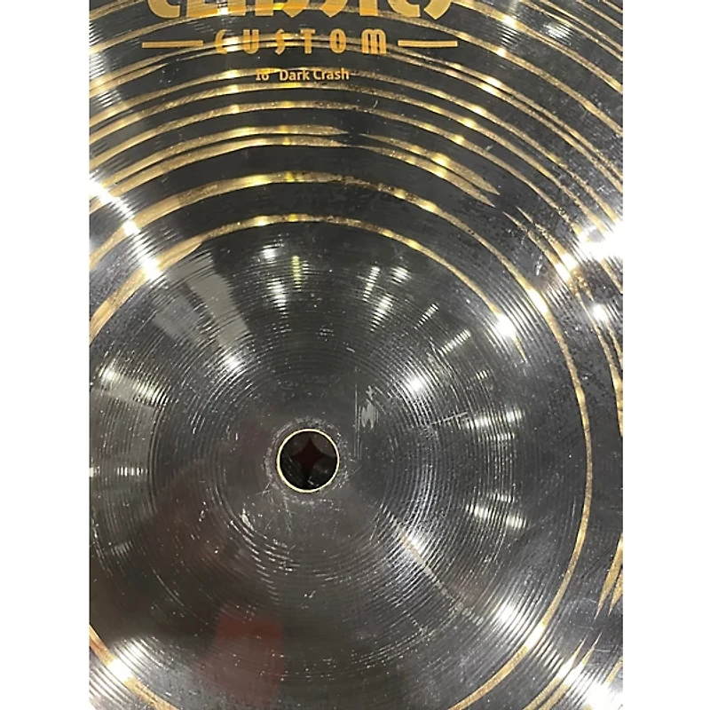Used MEINL 16in CLASSIC CUSTOM DARK CRASH Cymbal