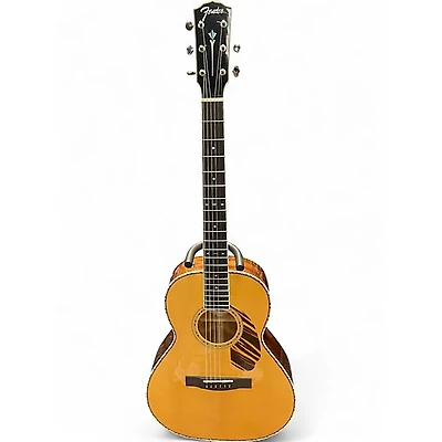 Used Fender PS-220E Natural Acoustic Guitar