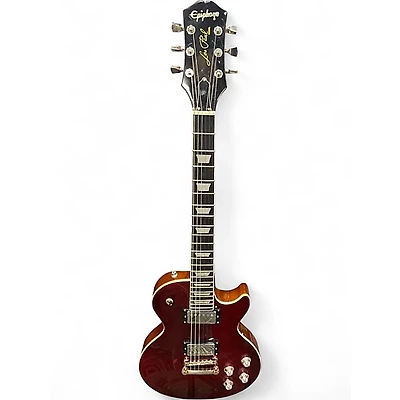 Used Epiphone Les Paul Modern Vintage Sparkling Burgundy Solid Body Electric Guitar