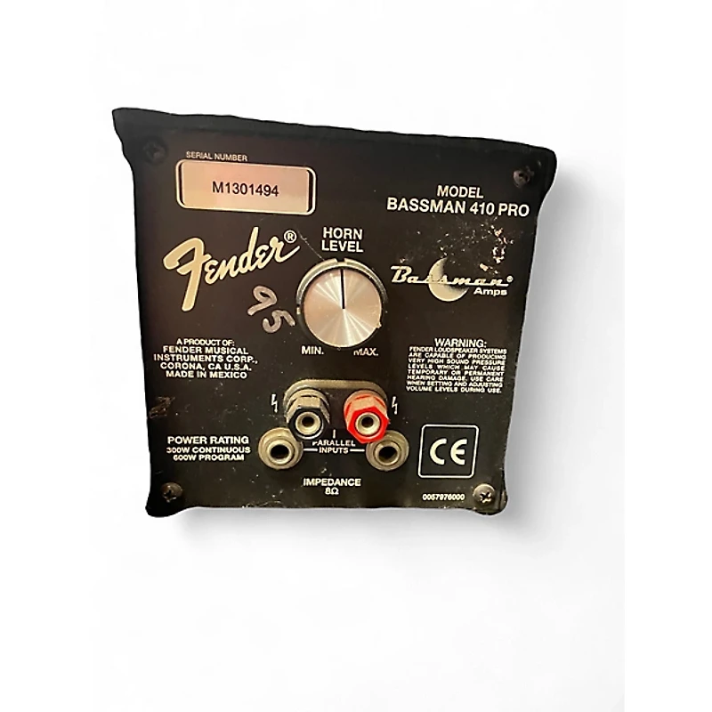 Used Fender Bassman Pro 410 4x10 Neo Bass Cabinet