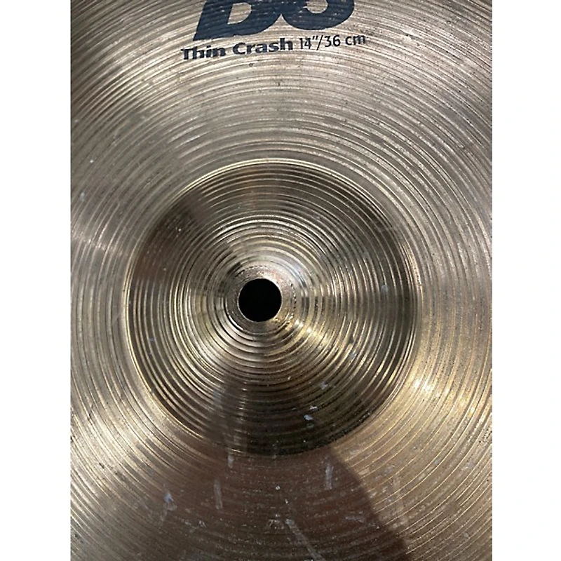 Used SABIAN 14in B8 Thin Crash Cymbal