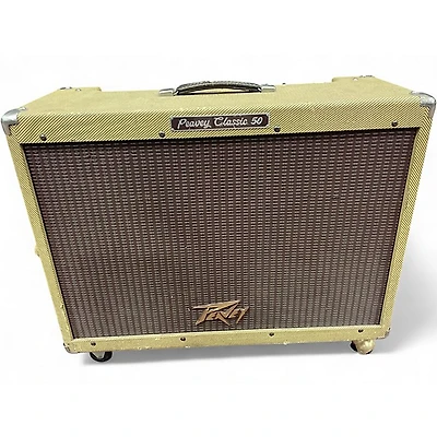 Used Peavey Classic 50 50W 2x12 Tube Guitar Combo Amp