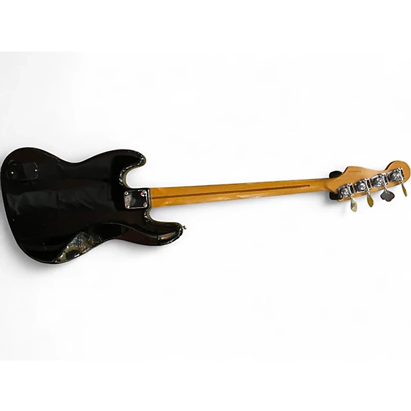 Used Fender Standard Jazz Bass Black Electric Bass Guitar