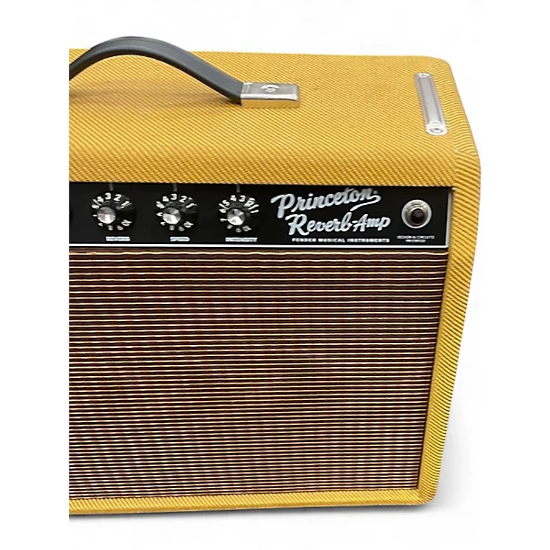 Used Fender 65 Princeton Reverb 1x10 15W Tube Guitar Combo Amp