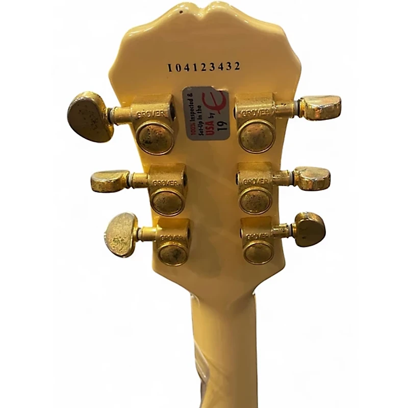 Used Epiphone Les Paul Custom SG Cream Solid Body Electric Guitar