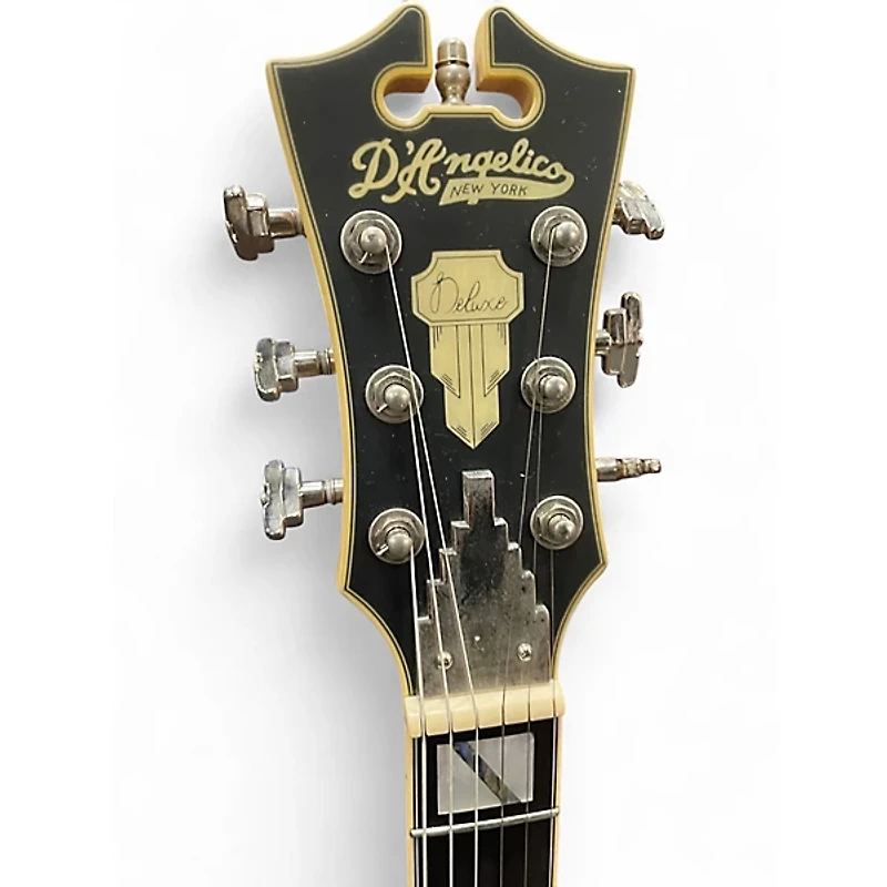 Used D'Angelico Deluxe Bedford SH Walnut Hollow Body Electric Guitar