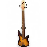 Used Ibanez SRH505F Sunburst Electric Bass Guitar
