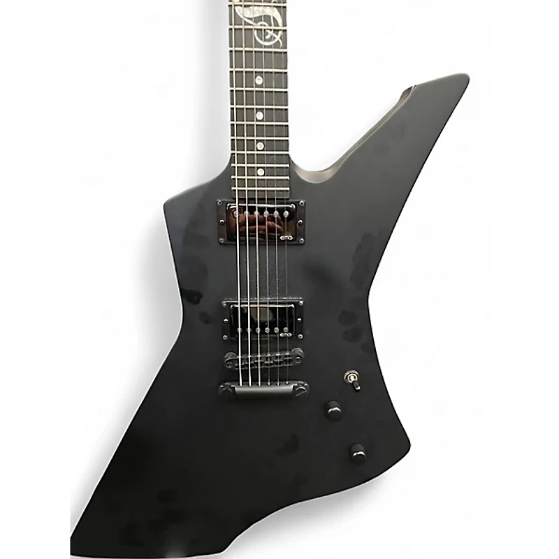 Used ESP Ltd snakebite Black Solid Body Electric Guitar