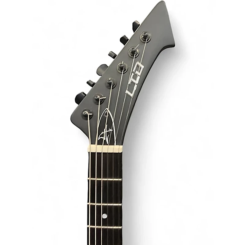 Used ESP Ltd snakebite Black Solid Body Electric Guitar