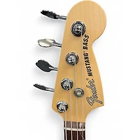 Used Fender Mustang Bass Candy Apple Red Electric Bass Guitar