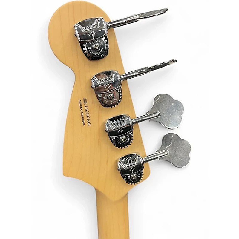 Used Fender Mustang Bass Candy Apple Red Electric Bass Guitar