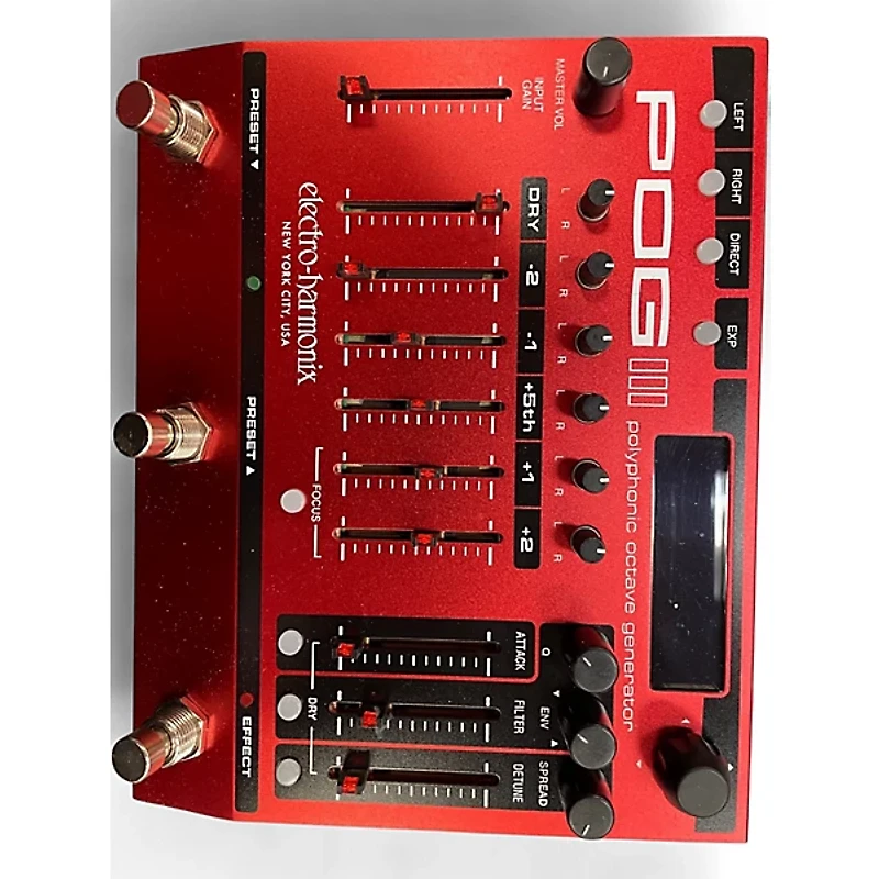 Used Electro-Harmonix POG III Polyphonic Octave Generator Effect Pedal