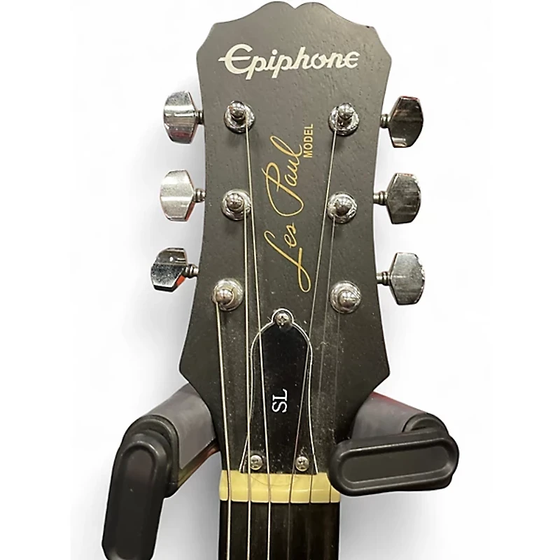 Used Epiphone Les Paul SL Black Solid Body Electric Guitar