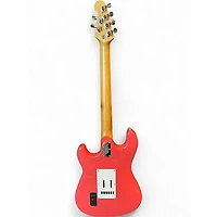 Used Ernie Ball Music Man Cutlass Coral Red Solid Body Electric Guitar