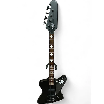 Used Epiphone Nikki Sixx Signature Blackbird Black Electric Bass Guitar