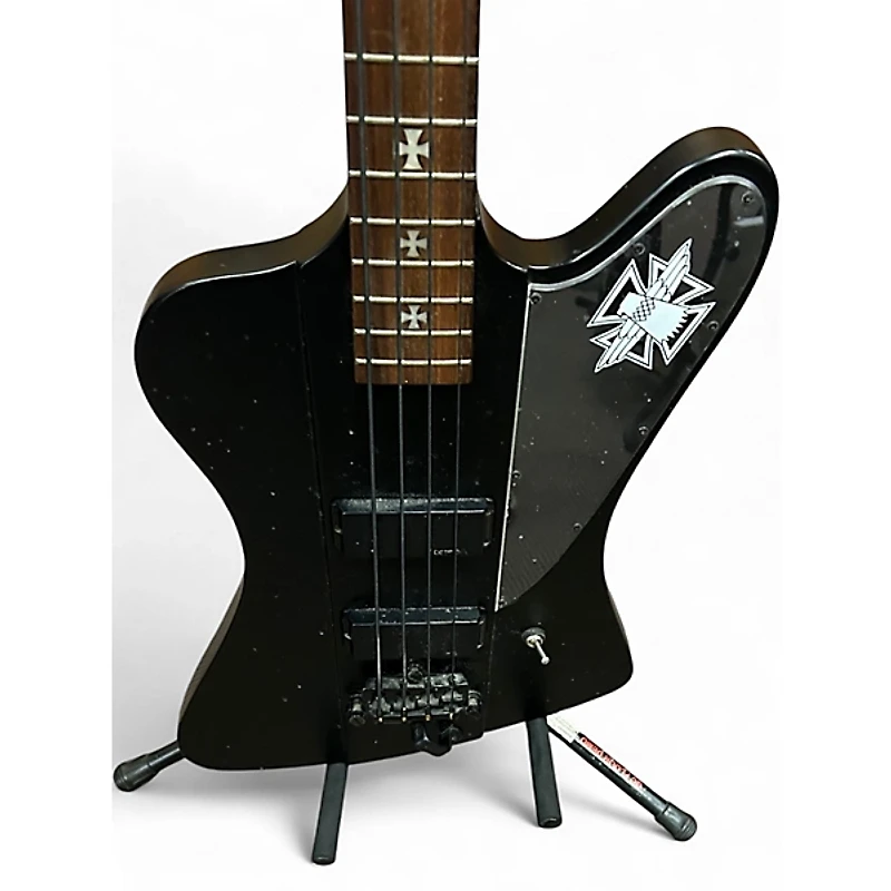 Used Epiphone Nikki Sixx Signature Blackbird Black Electric Bass Guitar
