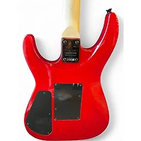 Used Jackson JS34Q Dinky Trans Red Solid Body Electric Guitar