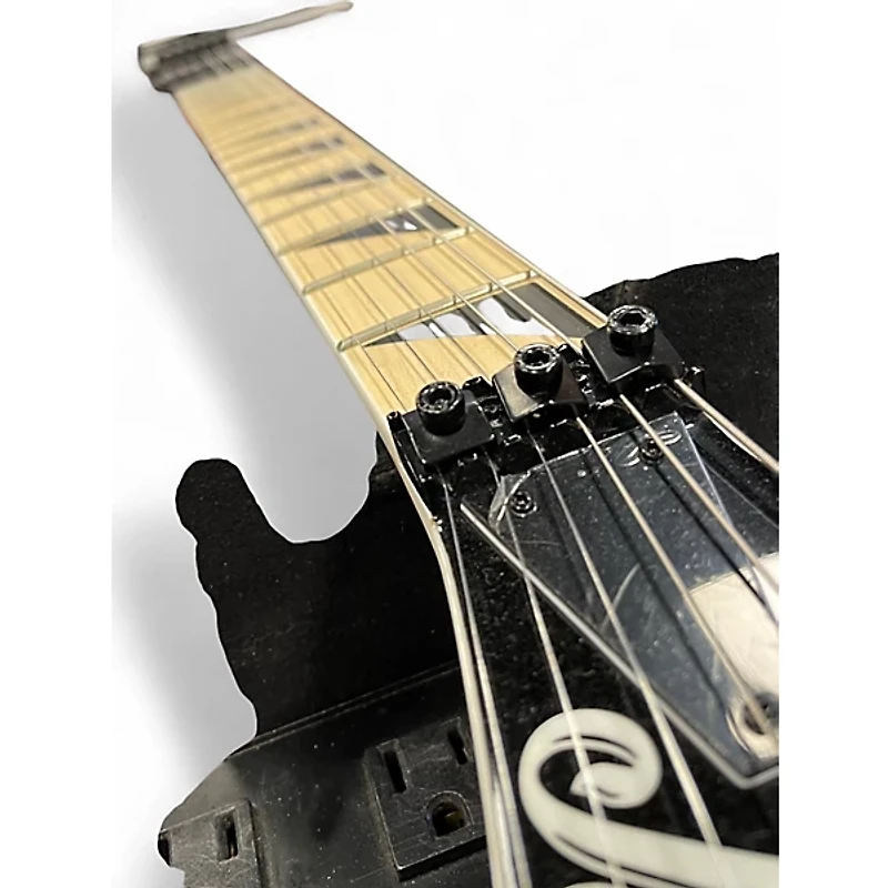 Used Jackson JS34Q Dinky Trans Red Solid Body Electric Guitar