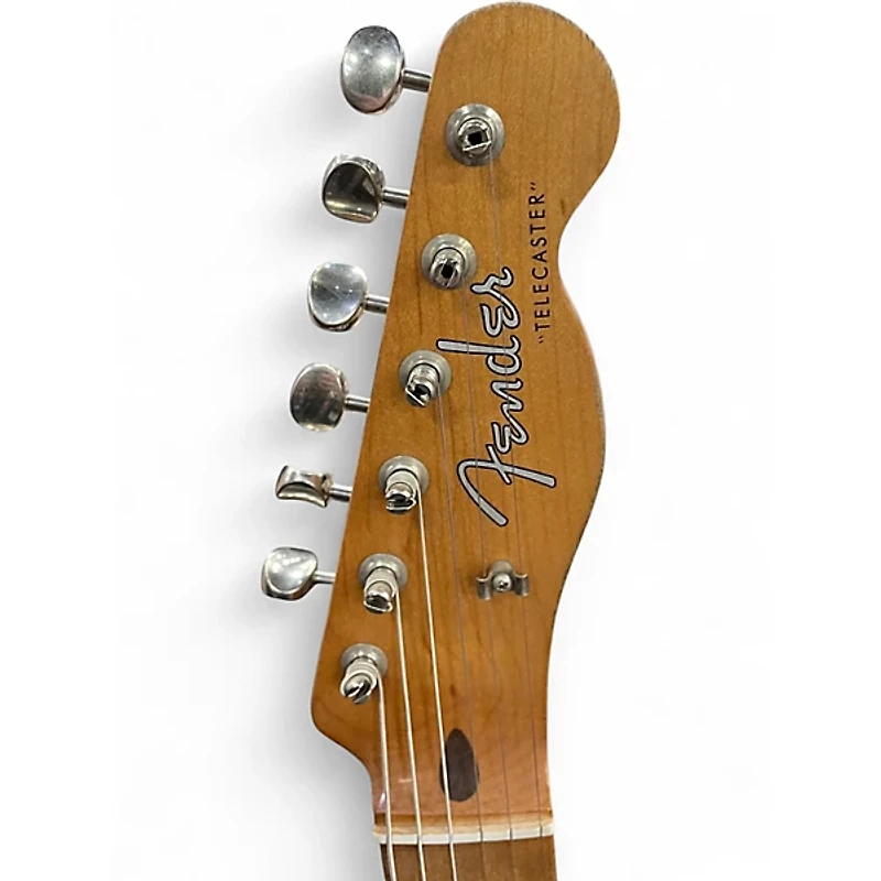 Used Fender J MASCIS TELECASTER BLUE SPARKLE Solid Body Electric Guitar