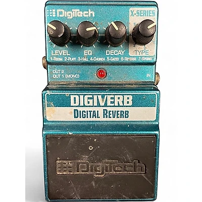 Used DigiTech DigiVerb Effect Pedal