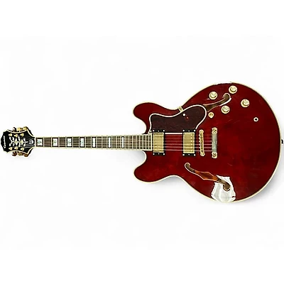 Used Epiphone Sheraton II Pro wine red Hollow Body Electric Guitar