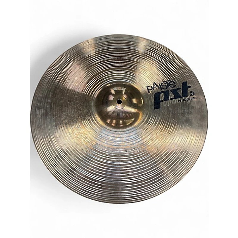 Used Paiste 20in PST5 ROCK RIDE Cymbal