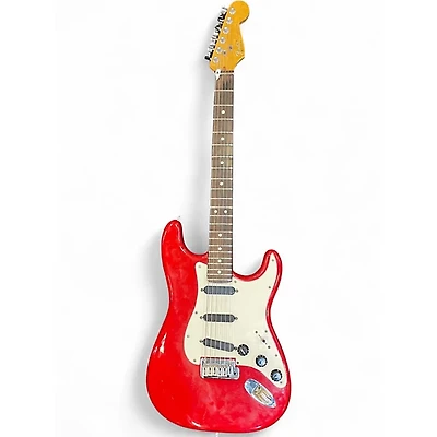 Used Fender American Standard Stratocaster Dakota Red Solid Body Electric Guitar