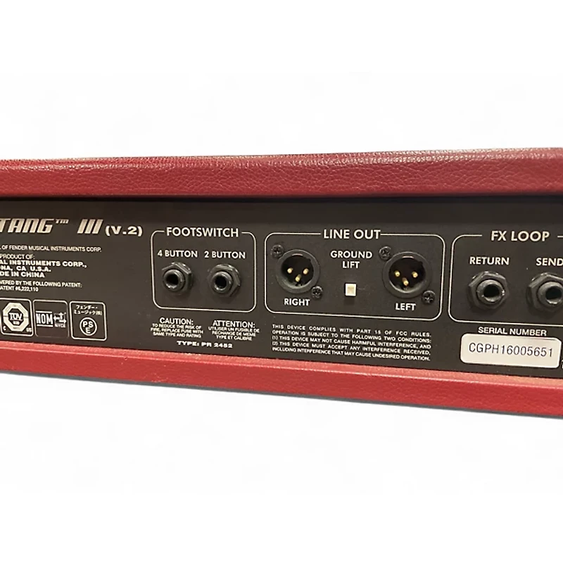 Used Fender mustang III Guitar Combo Amp