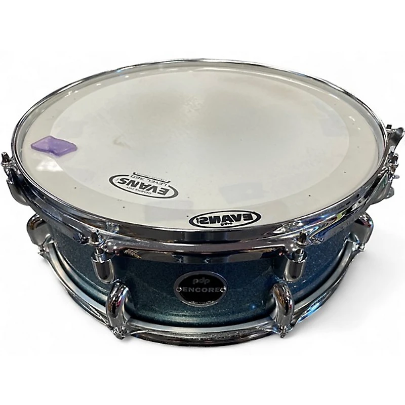 Used PDP by DW 5 Piece Encore Blue Sparkle Drum Kit