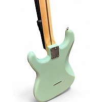 Used 2023 Fender Tom Delonge Signature Stratocaster Surf Green Solid Body Electric Guitar