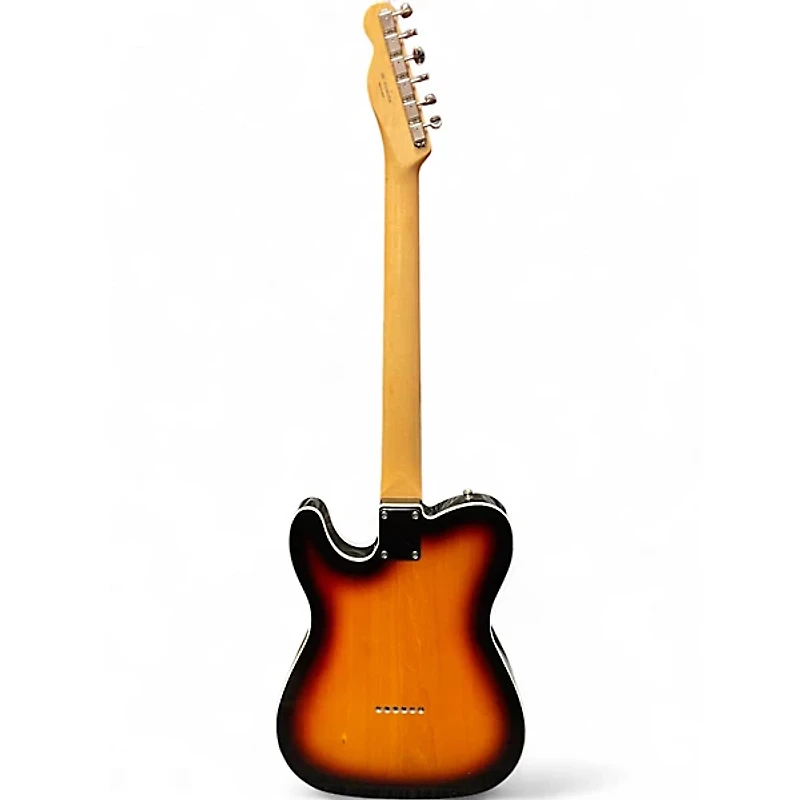 Used Fender Telecaster Custom 3 Tone Sunburst Solid Body Electric Guitar