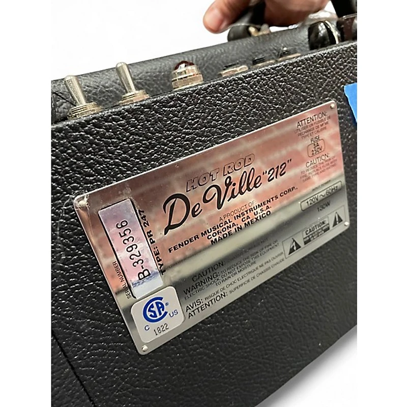 Used Fender Hot Rod Deville 60W 2x12 Tube Guitar Combo Amp