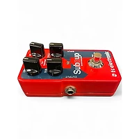 Used TC Electronic Sub N Up Octaver Effect Pedal