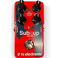 Used TC Electronic Sub N Up Octaver Effect Pedal