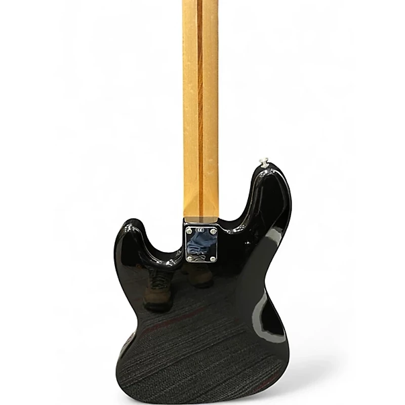 Used Fender Standard Jazz Bass Black Electric Bass Guitar