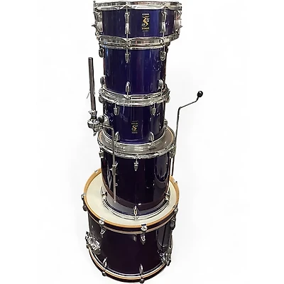 Used Yamaha 5 Piece RYDEEN Blue Drum Kit