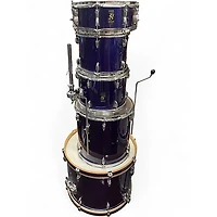 Used Yamaha 5 Piece RYDEEN Blue Drum Kit