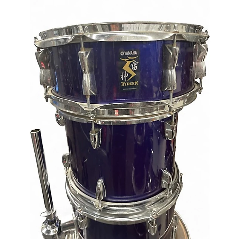 Used Yamaha 5 Piece RYDEEN Blue Drum Kit