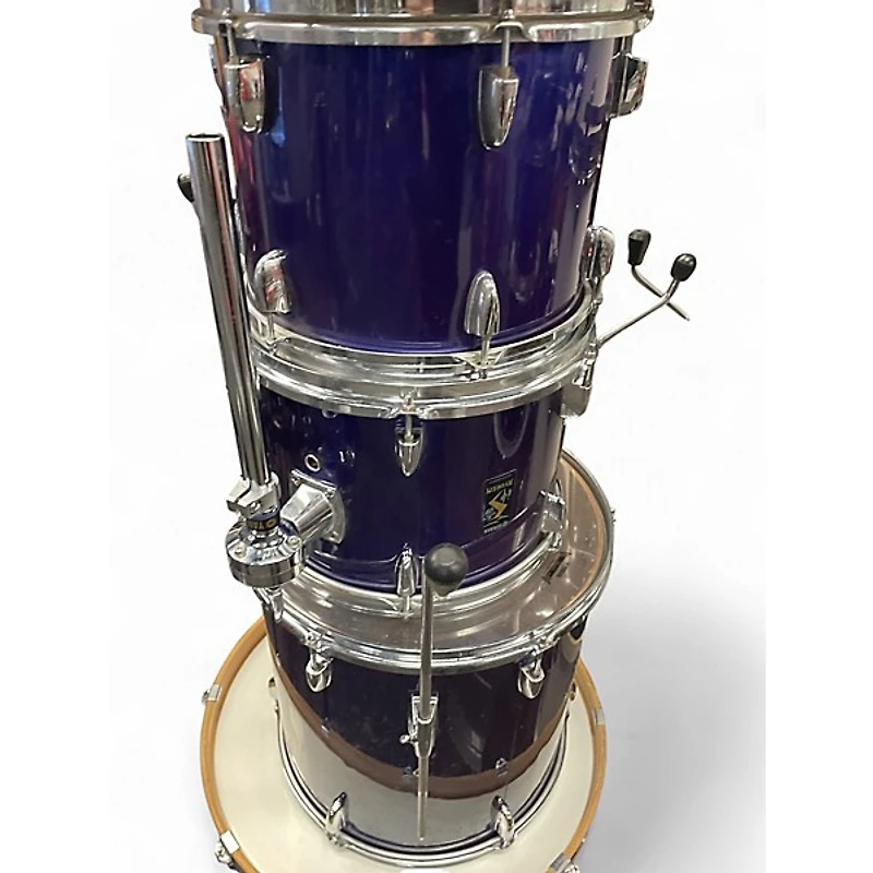 Used Yamaha 5 Piece RYDEEN Blue Drum Kit
