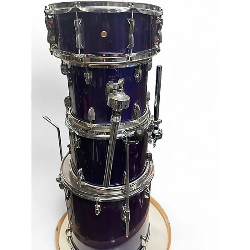 Used Yamaha 5 Piece RYDEEN Blue Drum Kit