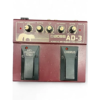 Used BOSS AD3 Acoustic Instrument Processor Effect Processor