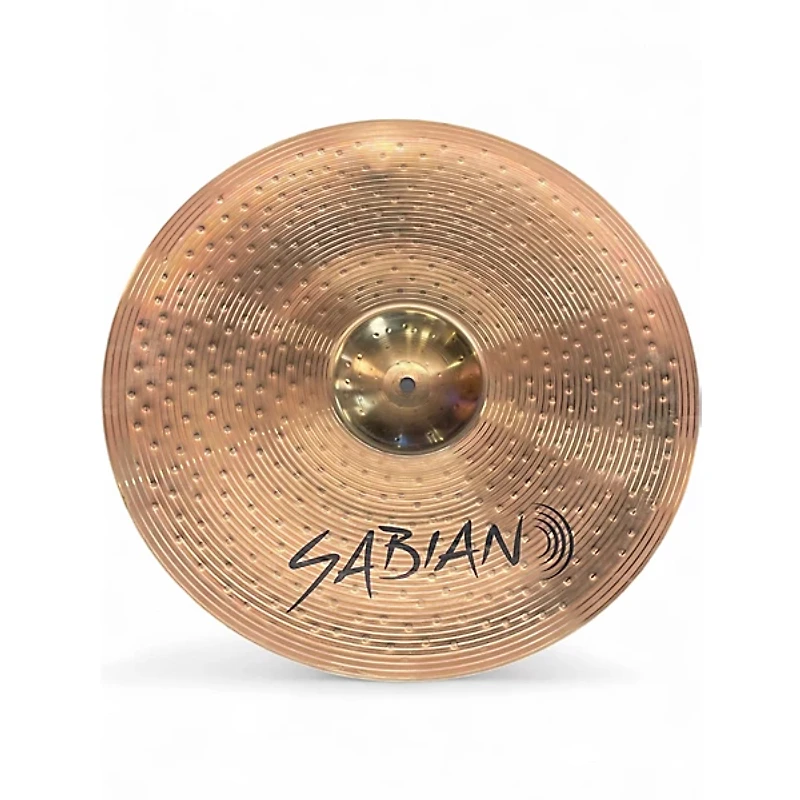 Used SABIAN 18in B8X CRASH RIDE Cymbal