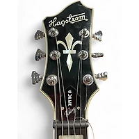 Used Hagstrom SUPER VIKING Orange Hollow Body Electric Guitar