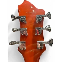Used Hagstrom SUPER VIKING Orange Hollow Body Electric Guitar