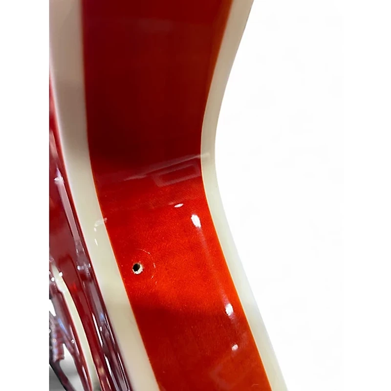 Used Hagstrom SUPER VIKING Orange Hollow Body Electric Guitar