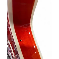 Used Hagstrom SUPER VIKING Orange Hollow Body Electric Guitar