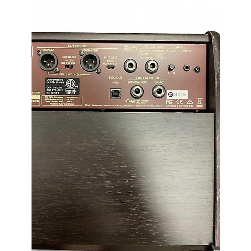 Used BOSS ACS-LIVE Acoustic Guitar Combo Amp