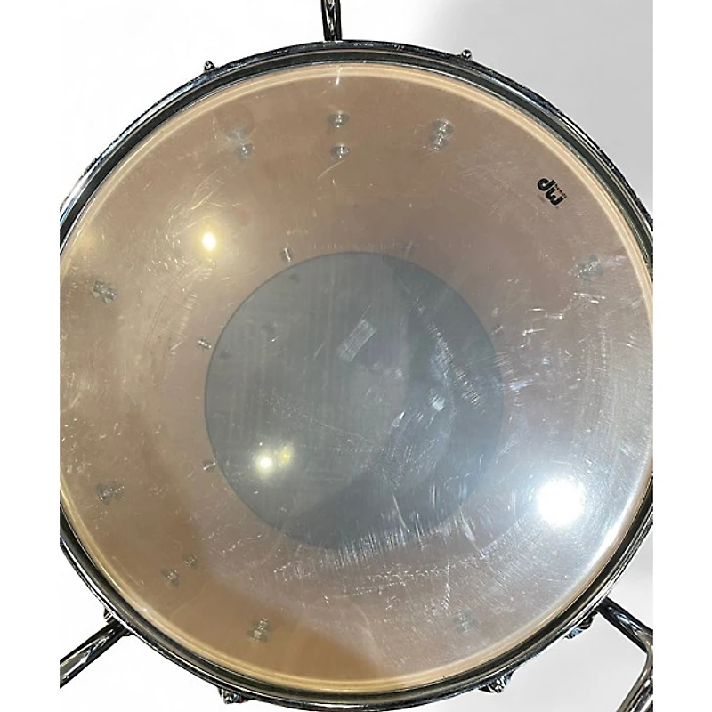 Used DW 3 Piece Design Series Satin Black Drum Kit