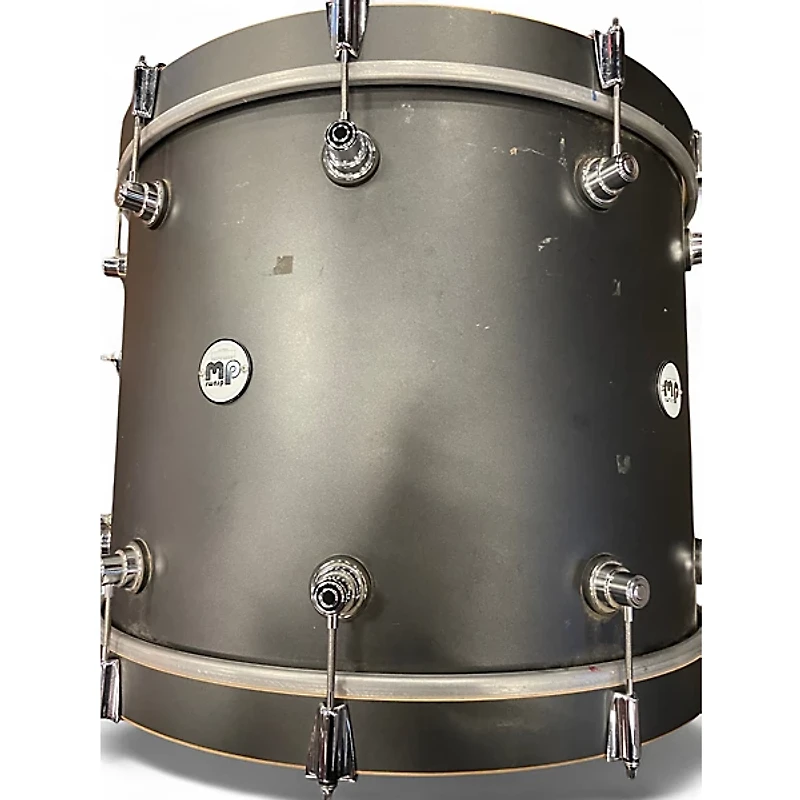 Used DW 3 Piece Design Series Satin Black Drum Kit