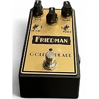 Used Friedman Golden Pearl Overdrive Effect Pedal